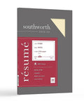 Package of Premium 100 Percent Cotton Resume Paper 8.5 X 11 Inches 24 Lb Ivory Recycled Pack Of 100 For A Standout First Impression