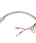 Pro Grade Lineman Test Set For Telephone Installations with five wire connector types and durable line powered telecommunication testing kit.