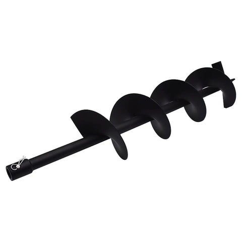6 Inch Auger Drill Bit With 3/4 Inch Shaft For Planting, Gardening, Tree Planting, And Hole Digging In Soil, Centered Design