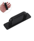 Self Adhesive Cabinet Handles No Drill Stick On Pulls For Drawers Wardrobe Glass Doors And Furniture Organization 5 Pairs Black