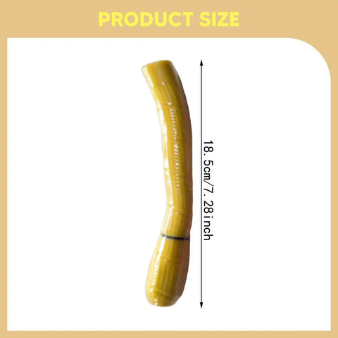 Dope Ergonomic Fencing Foil And Epee Handle With Curved Or Straight Grip, 7.28 Inch Portable Yellow Accessory, rubber handle