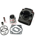 Rad Top Rated Engine Cylinder Piston Ring Needle Roller Bearing Spacer Kit For Huter 2500 Units 1E44F-5A-5 Sizes 44mm Ensures Smooth Operation And Lasting Durability For Lawn And Garden Tools Without Breakdowns Keeps Your Workflow Going Strong Today. engine cylinder kit with 44mm piston, rings, bearing, and gasket