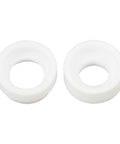 Two alumina ceramic nozzles from the 58-Piece TIG Welding Torch Kit With Low Profile Gas Lens System For WP-9/20/25