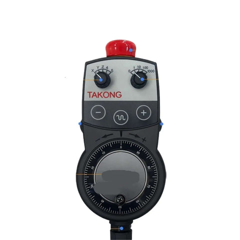 Electronic Hand Wheel Upgrade For Precision CNC Milling And Automation With Pro Grade Build, showing control panel and dial.
