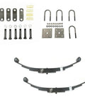 Heavy Duty 3,500 Lb Trailer Axle Suspension Kit Including Leaf Springs, Shackles, And U Bolt Kit OEM Ready For Easy, Plug And Play Install With Durable Steel Construction And OEM Grade Components For Long Lasting Trailering. Leaf spring kit with U-bolts and hardware