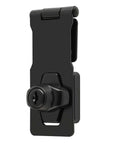 Keyed Hasp Lock 4 Inch Heavy Duty Pack Lock Clasp for Cabinets, Closets, Drawers, Black Zinc Alloy with Keys, Brushed Finish