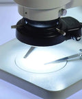 144 LED Ring Light For Stereo Biological Microscope And Camera, Dimmable Brightness With Easy On Off Switch, Power Adapter Included, Perfect For Lab Work, Microinspection, And Macro Photography under microscope