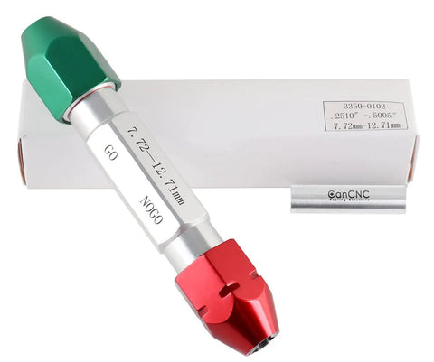 Go No Go Double End Gage Handle 0.251 To 0.500 Inch Portable Precision Gage Tool With No Setup Time Red Handle Easy To Use Ideal For Accurate Measurements Durable And Reliable