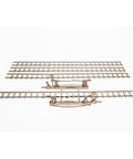 Self Propelled Modular Mechanical Rails Puzzle 3D Wooden Brain Teaser With No Glue Self Assembly For Kids Teens And Adults Ready For Hands On Engineering Fun, 3D wooden track pieces
