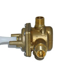 Pressure Balanced Concealed Shower Rough-In Valve for Your Home Bath Remodel with Single Lever Diaphragm Cartridge No Volume Control