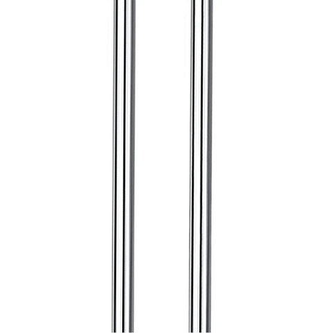 Two Pack Eight By 650mm Steel Linear Motion Rod Shaft For 3D Printers And DIY Projects, Smooth Straight Guide Rods For CNC Machines