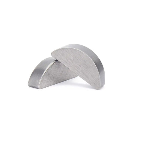 Steel Half Round Key Handles High Torque Pressure No Rusting Or Failing On Keyways Ensures Precise Shaft Hub Fit And Stable Power Transmission Prevents Slipping During Heavy Grind Work Is Solid Bad Boy Gear For Machine That Gets Job Done, 4x16x6.5mm