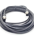 8 Pin M12 Double Male Straight Circular Connector Cable A Code IP67 Waterproof Unshielded PVC Wire 1 Meter 30V 2A AWG24 Brass Gold-Plated Contacts Built Tough
