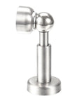 Heavy Duty Stainless Steel Hydraulic Door Stop With Magnetic Catch prevents slams, 3.8x10.6cm, ideal for home or office use.