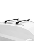 Wingbar Evo Roof Rack Load Bar 50 Inch Black with WindDiffuser Technology installed on vehicle
