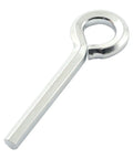 Solid nickel plated steel wrench from 5 in 1 Ring Allen Wrench Set With 5/64 1/8 5/32 And 7/32 Inch Sizes keychain tool
