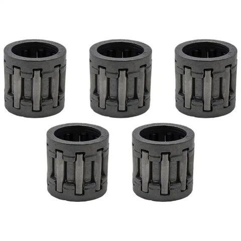 Bearing Piston Pin Needle Cage Kit Compatible With Ts410 Ts420 Chainsaw Replaces 9512 003 2344 Includes 5 Pieces, black needle cages