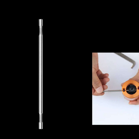 Double Head Sheet Metal Nibbler With LED Illumination Metal Cutter Drill Attachment showing tool components and assembly process