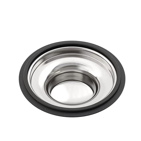 Three And A Half Inch Kitchen Sink Stopper Plug For Standard Garbage Disposal Flanges, Polished Stainless Steel Drain Cover With Universal Fit No Fuss Rust Resistant Easy Install Keeps Drains Clear Odor Control Durable Kitchen Accessory