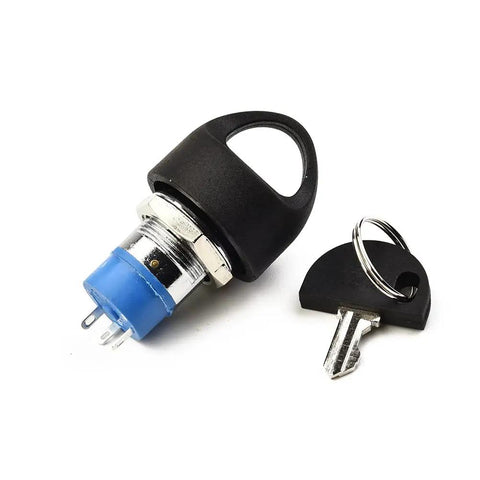 Ignition Switch With Key For Mobility Scooter Replacement Start On Off Keyed Switch With 2 Keys Compatible With Go Go Victory Series