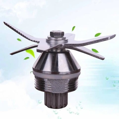 Stainless Steel Blender Blade Replacement For Soy Milk Maker Beefs Up Your Blends Durable Knife Blade Kit Easy Install Quick Fit Keeps Smoothies And Nut Milks On Point, stainless steel blade replacement close-up