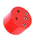 Red Foil Fencing Tester Hand Tool Dope Lightweight Replacement Round Testing Box Built From Durable PP Material Portable Product