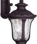 Oxford 3 Light Outdoor Wall Lantern In Bronze With Traditional Design Durable Cast Aluminum Construction Weather Resistant Finish