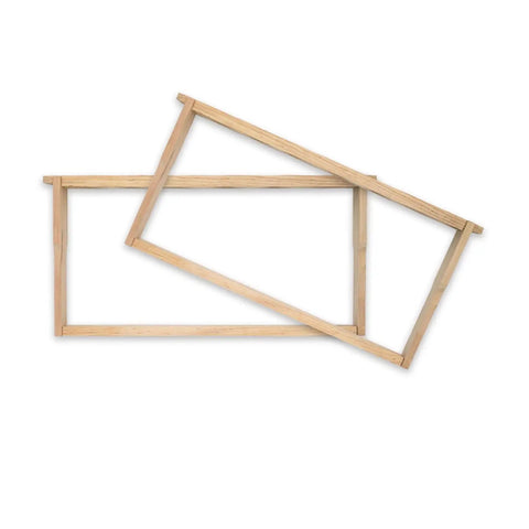 Deep Langstroth Beehive Frames 65 Spikes Deep Brood, Pine Wood With Natural Beeswax Finish, 20 Pack for Beekeeping Enthusiasts and Pros