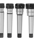 Morse Taper Collet Chuck Holder MT3 For CNC Milling Lathe, heavy duty carbon steel, displayed in 4 size options (ER16-ER32)