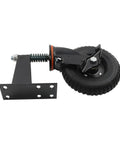 Heavy Duty 8 Inch Fence Gate Wheel Roller With Silent Rubber Tread And Bulletproof Steel Core, includes u bolt for easy installation.