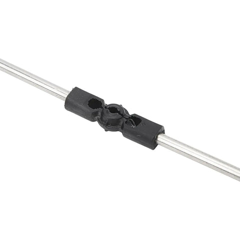 Beefed-Up Carburetor Linkage Lever For 50HP 60HP 70HP Outboard Motors, Corrosion-Resistant Stainless Steel And Plastic, Ergonomic Throttle Lever For Fatigue-Free Operation And Sharper Acceleration, Improves Response And Reduces Power Loss. black linkage lever close-up