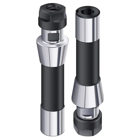 Durable R8 Er Tool Handle With Secure Grip For Milling Machine Parts And Lathe Chuck In Size Options Like Er16, Er20, Er25, Or Er32. Spring steel construction.
