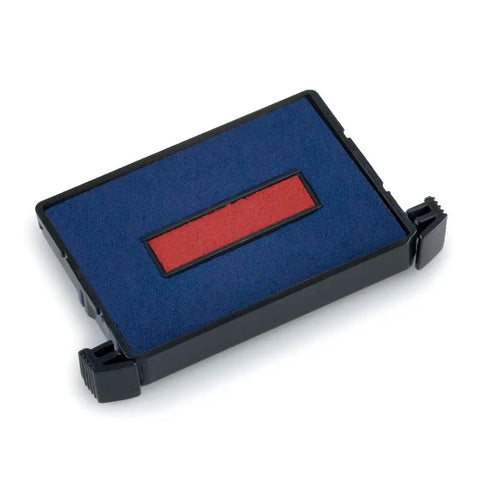 Self Inking Date Stamp Prints Bold Red Dates And Crisp Blue Text To Keep Office Files And Invoicing Totally Streamlined So You Never Have To Sweat Paperwork Again - ink pad