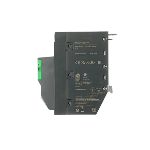 Plug And Play PLC Module For M580 Series Compatible Programmable Logic Controller With BMEH586040 BMEH582040 And BMEH584040 Fused Industrial Controller For Automation Projects And Smart Factory Upgrades, black modular unit