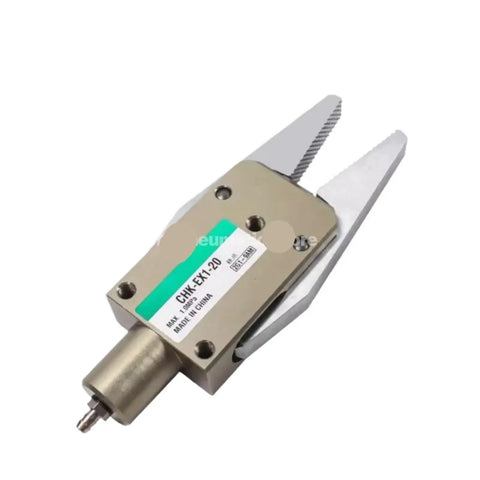 Heavy Duty Pneumatic Hold Down Clamp Manipulator Mini Fixture For Precision Machining And Milling Operations, compact design with serrated jaws.