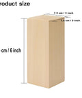 Two Pack 6 By 3 By 3 Inch Basswood Carving Blocks For Whittling And Beginner Woodworking, Soft Bass Wood Blanks, size dimensions shown