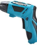 Cordless Lithium Electric Hammer Drill And Impact Driver Kit Featuring Fast Charging Battery tough, compact design with ergonomic grip.