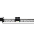 Beefy 150mm Stroke High Precision Electric Linear Guide Rail Actuator System With Stepper Motor And T Ball Screw Motion Module For CNC Robotics Automation And Precise Linear Movement, front view