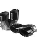 Mercedes-Benz W177 A35 AMG 2020+ Exhaust Tips Kit Four-Exit Turbo Muffler Tail Pipes Black Stainless Steel Protective Coating