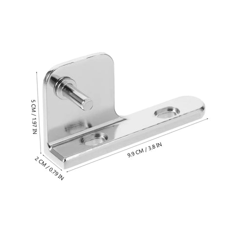 Heavy Duty Stainless Steel Refrigerator Door Hinge Assembly Replacement For Fridge And Freezer, Easy DIY Install
