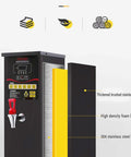 Heavy Duty 3000W Commercial Step By Step Electric Water Dispenser With Led Panel 304 Stainless Steel Inner Tank, control panel and construction details.