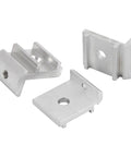 Beefy Heavy Duty Aluminum Shelf Brackets Set For Extrusion Profiles Corner Mounts With Self Tapping Screws And Set Screws Ten Pack