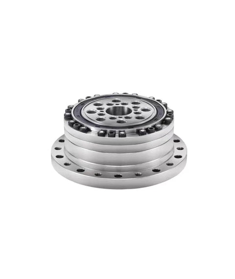 Steel Strain Wave Planetary Gearing Harmonic Drive Reducer Gear For Module Motor front view, lightweight and compact design