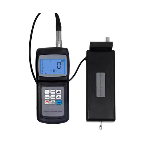 Portable Digital Surface Roughness Tester Meter For Machined Parts Delivers Crisp Ra Rz Rq Measurements With Rock Solid Inductance Sensor, lightweight and handheld design.