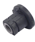 Close-up of a black Mercedes-Benz Steering Rack And Pinion Mount Bushing, part of a 4-piece set for 2006-2012 models.