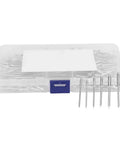Aluminum Blind Rivet Kit 120 Pieces, Anti Rust Marine Fasteners For Yachts And Boats, Industrial Equipment, Easy Install And Secure Seams, Durable Marine Grade Rivets For Repairs And New Builds, plastic case with six rivet sizes