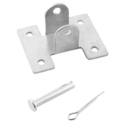 Steel bracket with M5 holes for micro electric linear actuator, part of Two Pack Micro Electric Linear Actuator Mounting Bracket Set For Hatch Applications Steel Heavy Duty Brackets With M5 Holes 62x50x31mm (2.44x1.97x1.22in) Rust Proof Corrosion Resistant High Temperature Industrial UL Accessories