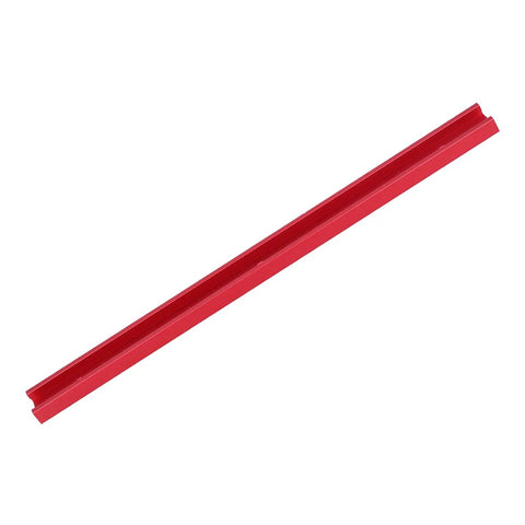 Red Aluminum Miter Track 400mm T Slot Guide Rail for table saws milling machines band saws pro grade precision fit