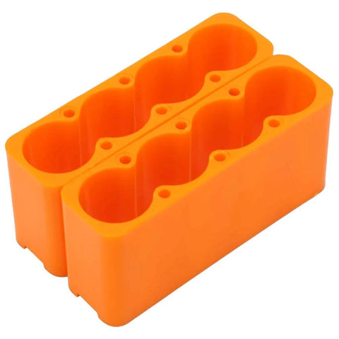 Heavy Duty Battery Welding Fixture Clamp Kit For Spot Welding Battery Packs, Plastic Battery Holder Jig, Two Pack
