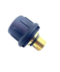 Brass Safety Valve Replacement Kit For Steam Cleaners Compatible With SC1 SC2 SC4 SC5 CTK10 SG4 4 White Hanger Anti Slip Washer Design For Secure Fastening And Leak Prevention Easy Install brass valve with black cap and threaded fitting
